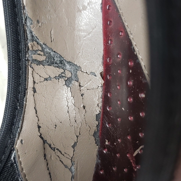 Sesto Meucci Brown Two Tone Kiltie Colorblock Driving Loafer 8.5N narrow - Picture 10 of 15